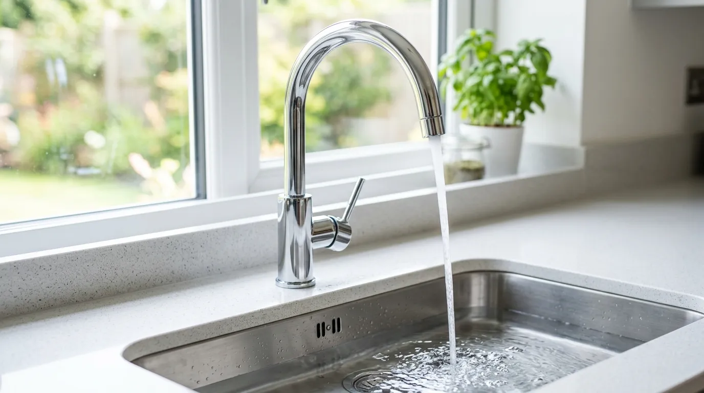 Local Plumbing Master Pros same day plumber fixing a faucet in Brooks, OR